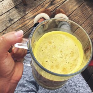 Turmeric Latte Morning