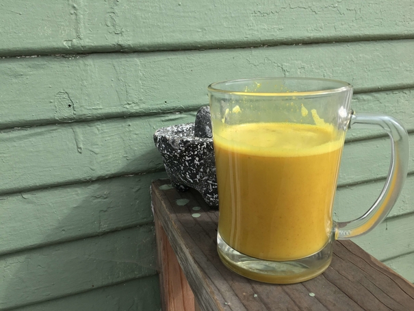 Vegetarian Anti-inflammatory Turmeric Latte